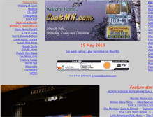 Tablet Screenshot of cookmn.com